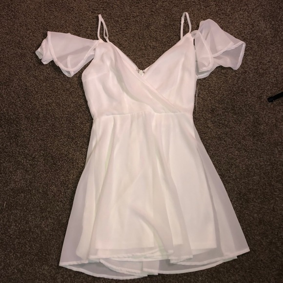 Charlotte Russe Dresses & Skirts - Off the shoulder white dress